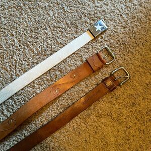 (3) Belts Abercrombie - Buckle